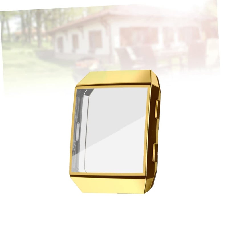 Gold Transparent TPU Protective Case For Watch Lightweight Scratch Cover - Image 5