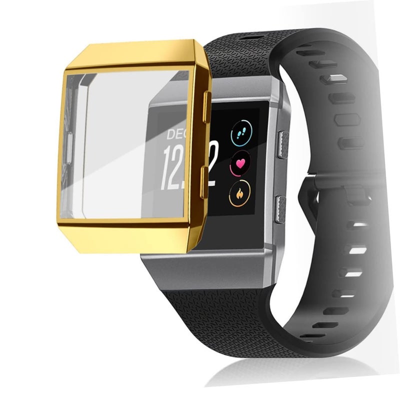 Gold Transparent TPU Protective Case For Watch Lightweight Scratch Cover - Image 2