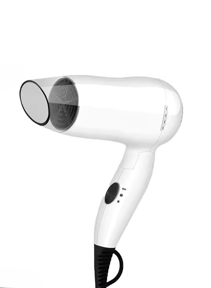 WTZEZO Foldable 1800W Hair Dryer – Ionic, Fast Drying, Frizz Control, Travel-Friendly - Image 1