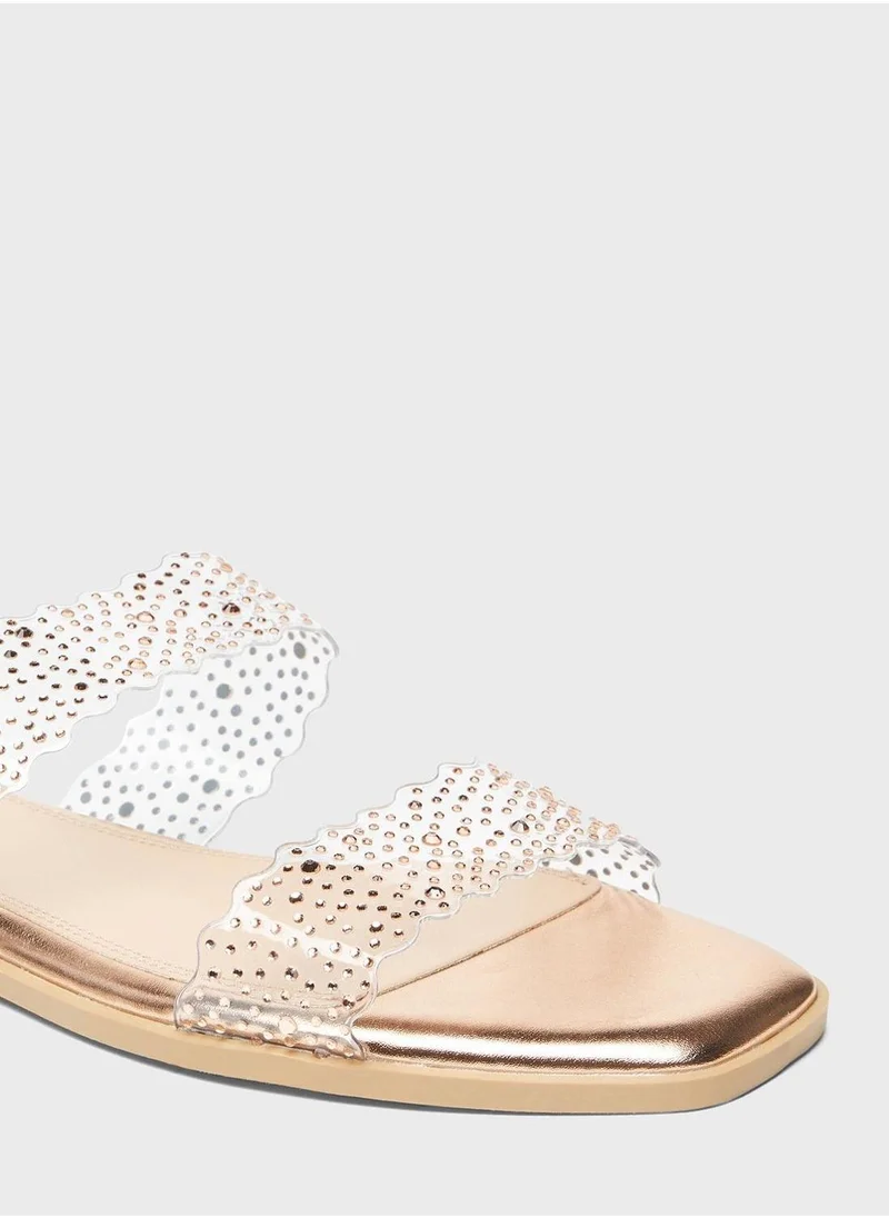 Celeste Multi Strap Flat Sandals