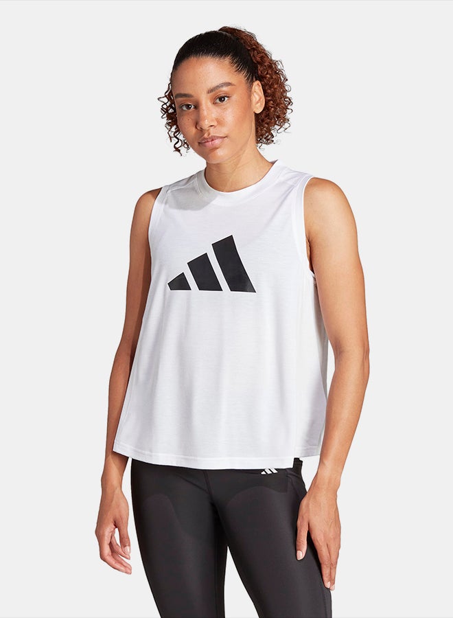 Train Essentials Big Performance Logo Training Tank Top