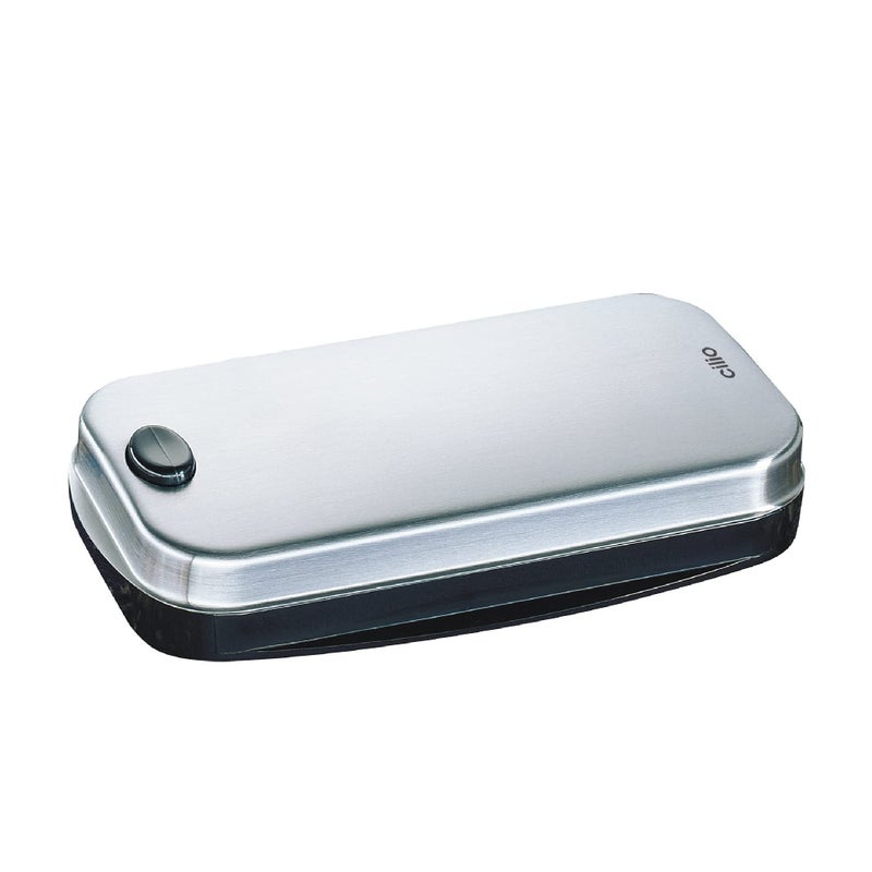 Cilio 1810 Stainless Steel Table Crumb RemoverSilverBlack - Image 1