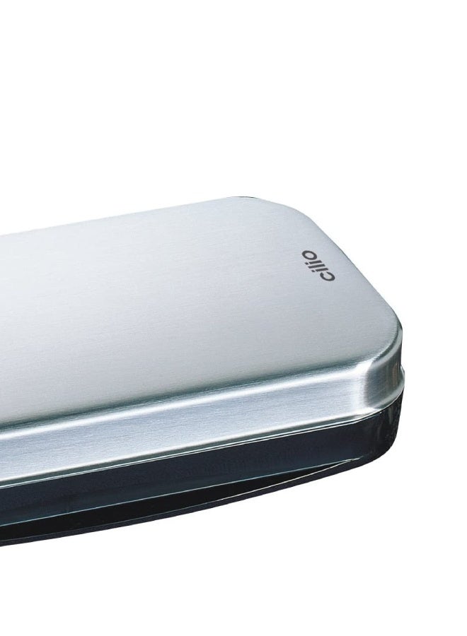 Cilio 1810 Stainless Steel Table Crumb RemoverSilverBlack - Image 4