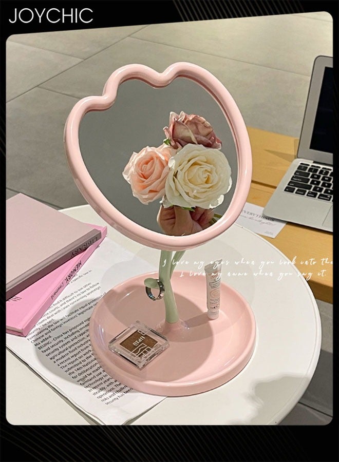 Joychic مرآة مكياج مكتبية للنساء