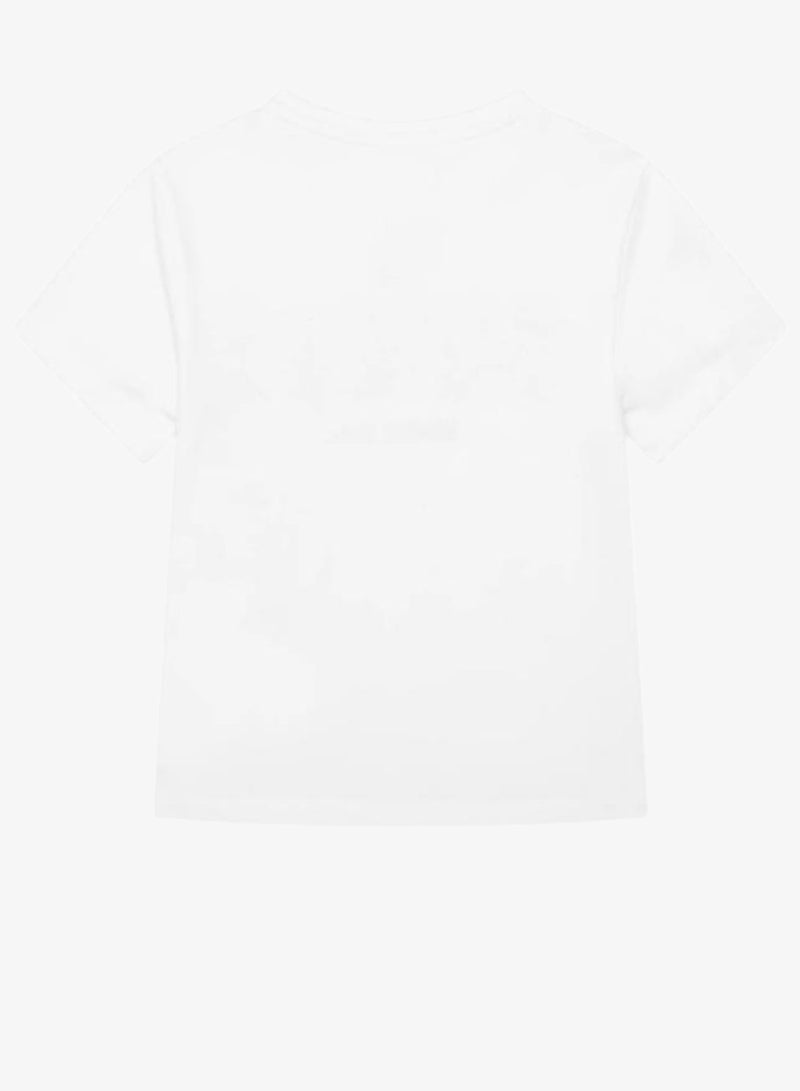 جس تيشيرت شبابي بياقة دائرية ورسومات - Image 2