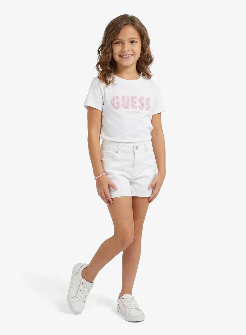 GUESS Youth Graphic Crew Neck T-Shirt