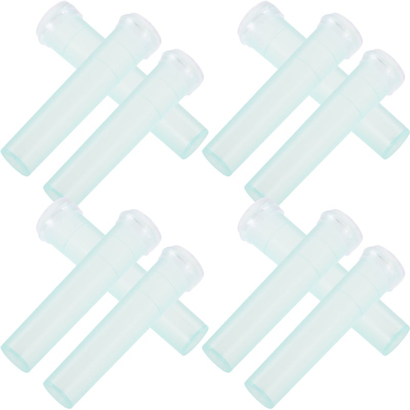 20PCS Floral Water Tubes Flowers Storage Small Test Flower Shop Supplies Flower Holder 7.2x1.8cm (Sky ) - Image 3