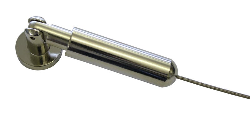 Gardinia Sailing grain metal chrome 500 cm