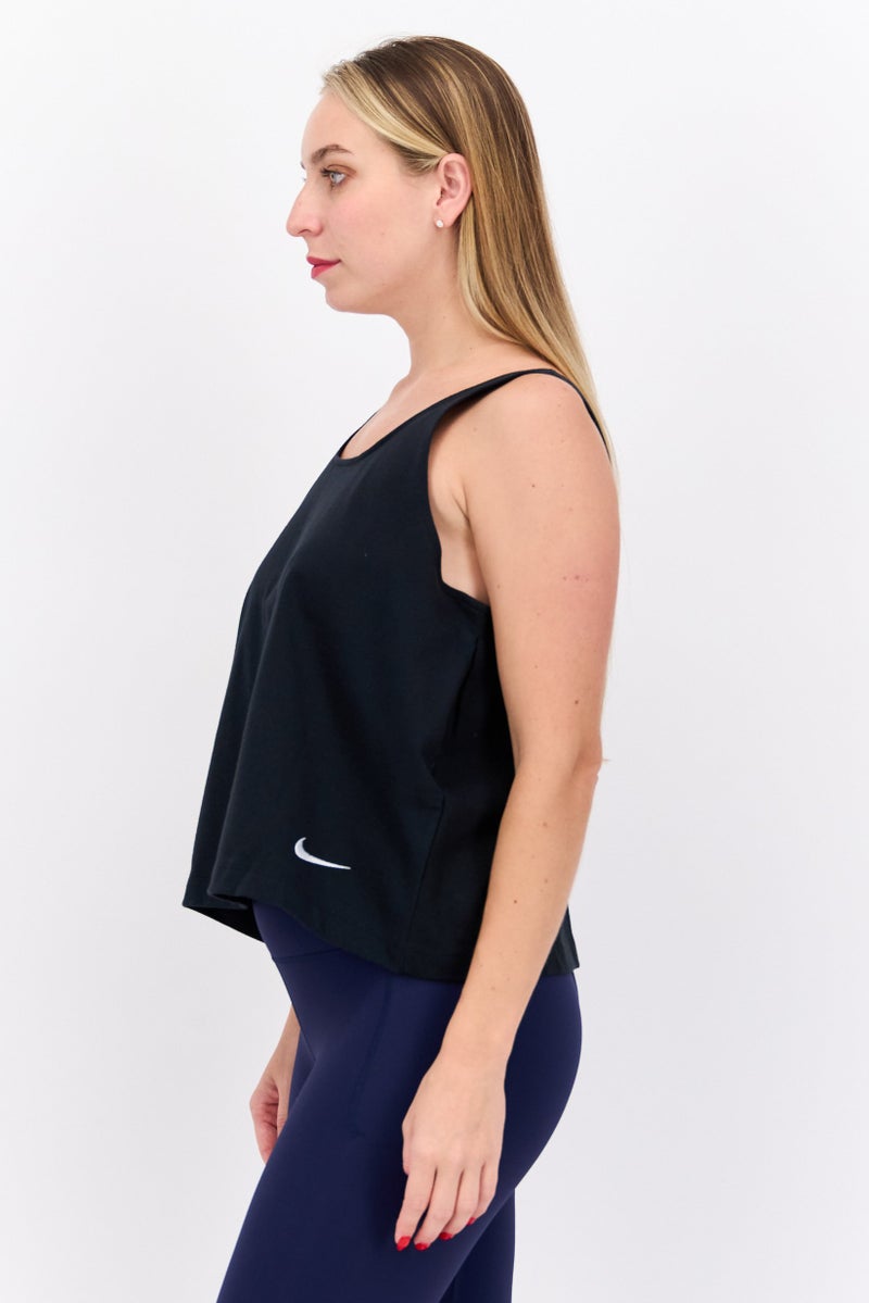 Nike Women Sportswear Fit Sleeveless Training Crop Top, Black - Image 3