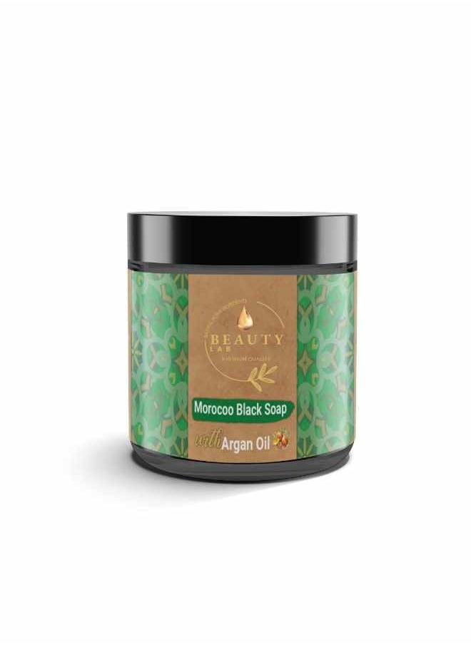 Beauty Lab Moroccan Black Soap with Argan Oil 250 gm | 100% natural - pzsku/Z2C6888987C03BDF4CE5CZ/45/_/1730219418/0b1f3243-eefe-48a5-b93c-2cfc7702b8f1