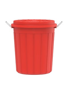 Cosmoplast براميل بلاستيكية دائرية سعة 35 لتر مع غطاء 39x39x41 سم  - Image 1