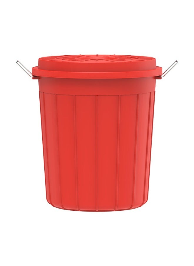Cosmoplast 35L Round Plastic Drums with Lid 39x39x41 cm  - Image 1