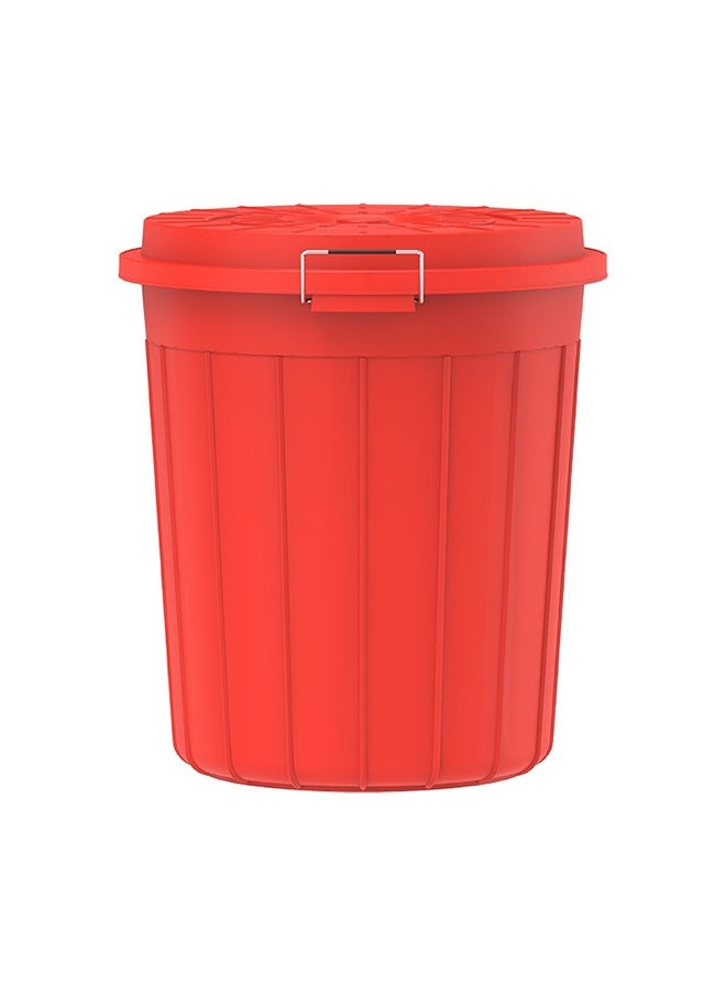 Cosmoplast 35L Round Plastic Drums with Lid 39x39x41 cm  - Image 5