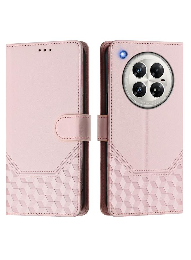 Zaboon Case For Infinix Zero 40 5G / 4G Honeycomb Embossing RFID Leather Phone Case - Image 2