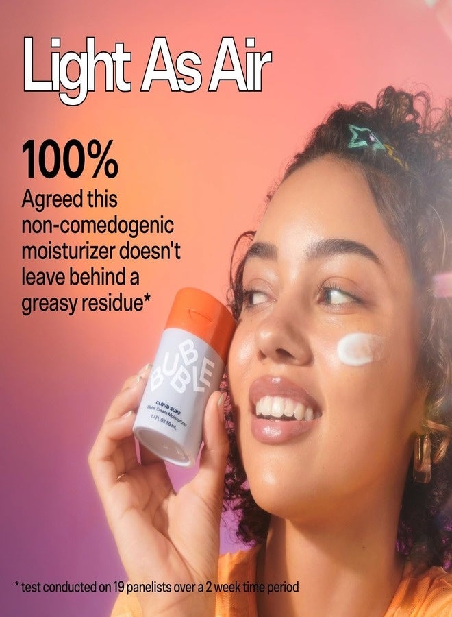 بابل كلاود سيرف - كريم مرطب مائي، 50 مل | ترطيب خفيف الوزن بقوام جل كريمي، ترطيب سريع الامتصاص، لمسة نهائية ندية منعشة - Image 4