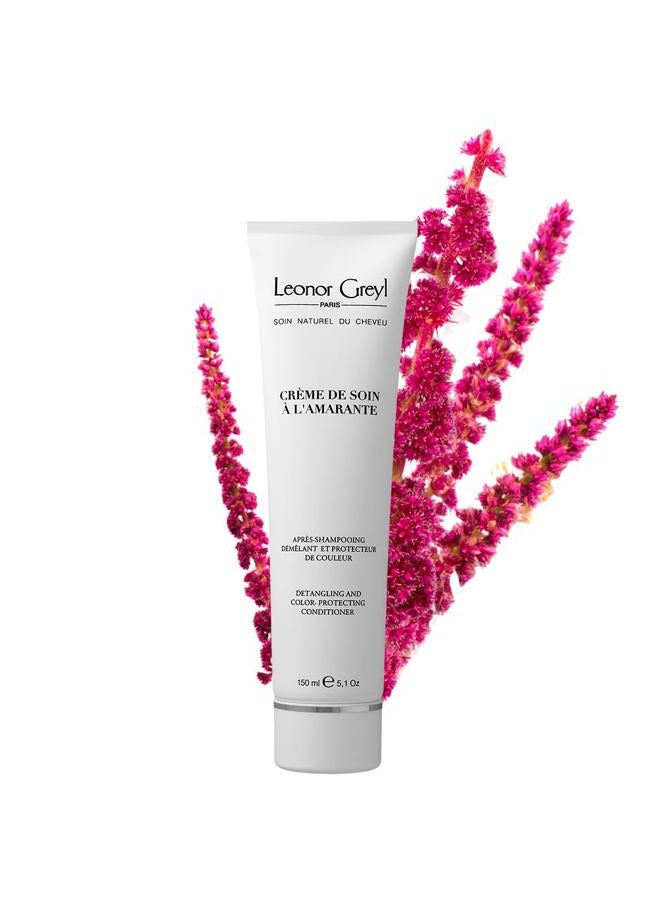 Leonor Greyl Paris Paris - Creme De Soin a L'Amarante - Detangling and Color-Protecting Conditioner - Gluten Free & Vegan, 94% Natural Ingredients - Deep Smoothing Conditioner (5 Oz) - Image 4