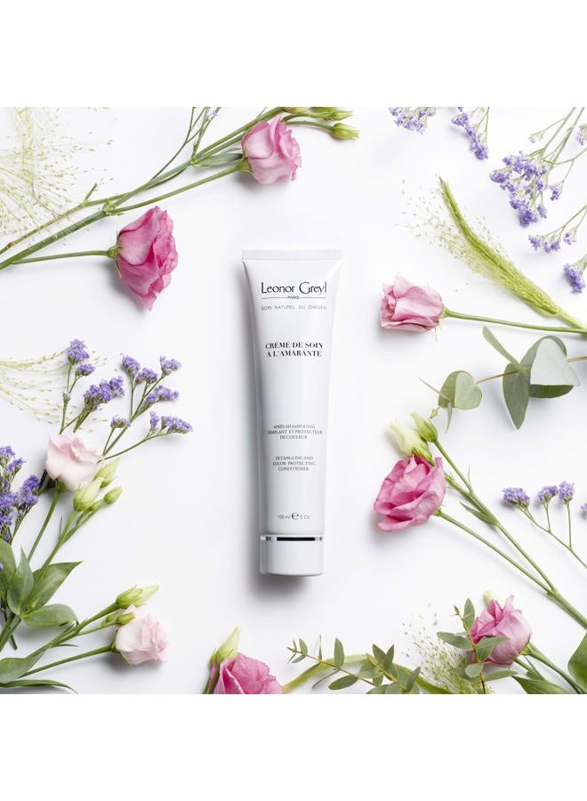Leonor Greyl Paris Paris - Creme De Soin a L'Amarante - Detangling and Color-Protecting Conditioner - Gluten Free & Vegan, 94% Natural Ingredients - Deep Smoothing Conditioner (5 Oz) - Image 2