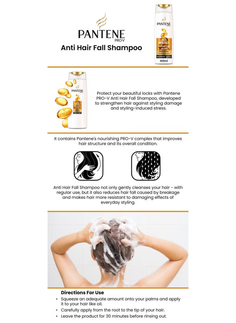 Pantene Pro-V Anti Hair Fall Shampoo - 200 Ml - Image 3