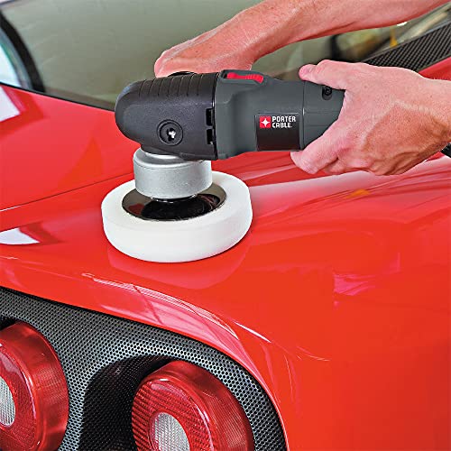 PORTER CABLE PORTER-CABLE Buffer Polisher, Car Polisher for Car Detailing, 6-Inch, Orbital, Variable Speed (7424XP) - Image 2