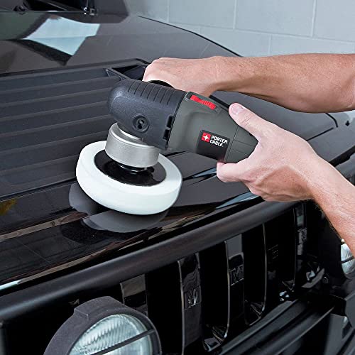 PORTER CABLE PORTER-CABLE Buffer Polisher, Car Polisher for Car Detailing, 6-Inch, Orbital, Variable Speed (7424XP) - Image 4