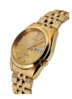 Seiko ساعة يد أوتوماتيكية من الفولاذ المقاوم للصدأ باللون الذهبي SNK366K1  - Image 2