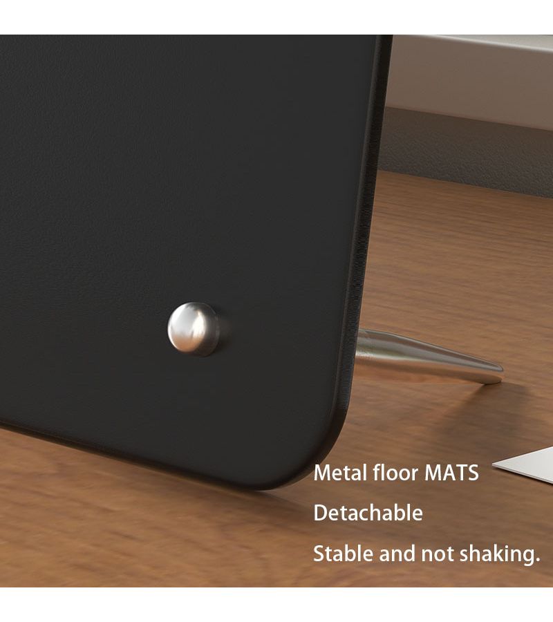 Magnetic Desktop Whiteboard With 4 Adhesive Hooks Large Standing Blackboard For Coffee Shop - Image 5