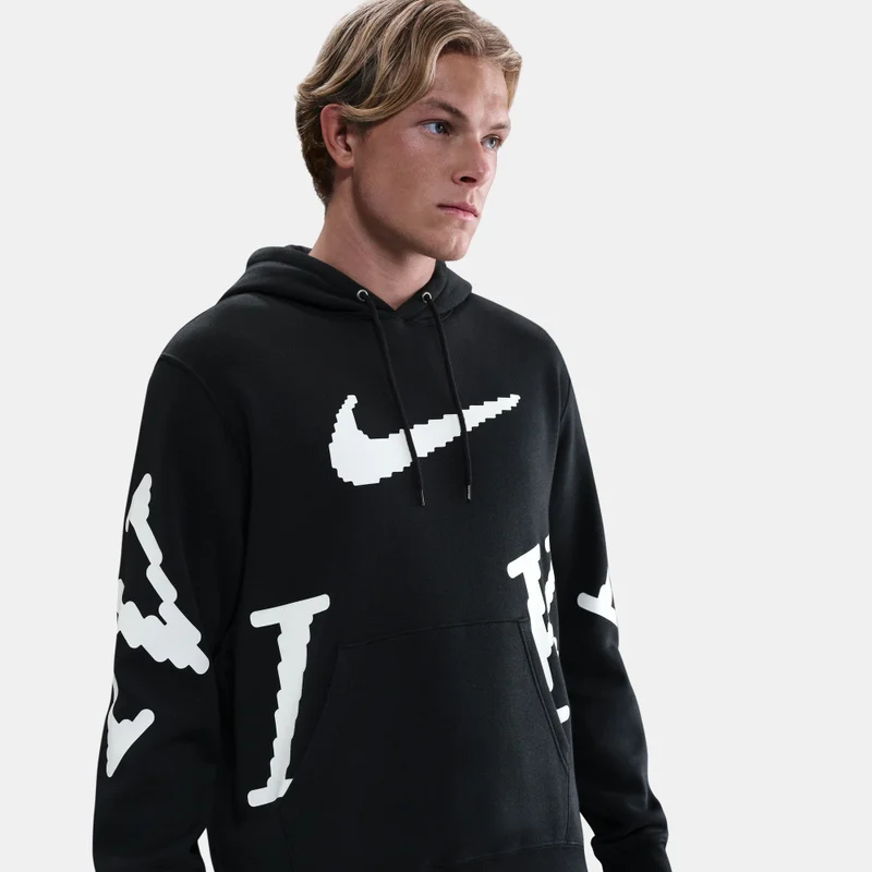 Nike Black Men's Sportswear Club Fleece Hoodie for Men | Best Price UAE