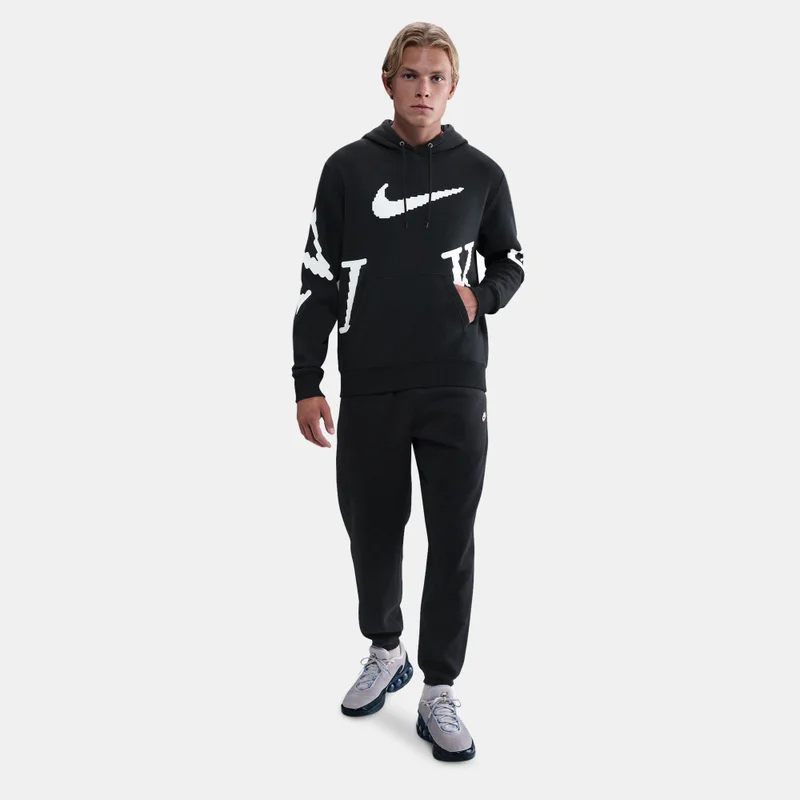 Nike Black Men's Sportswear Club Fleece Hoodie for Men | Best Price UAE