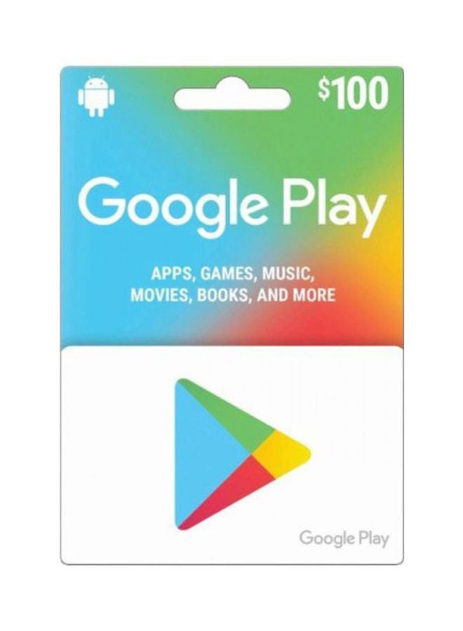Google Play Store Gift Card Multicolour - Image 1