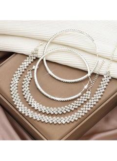 Mark Fairwhale European and American Fashion Multi-layer Woven Women's Necklace Set 