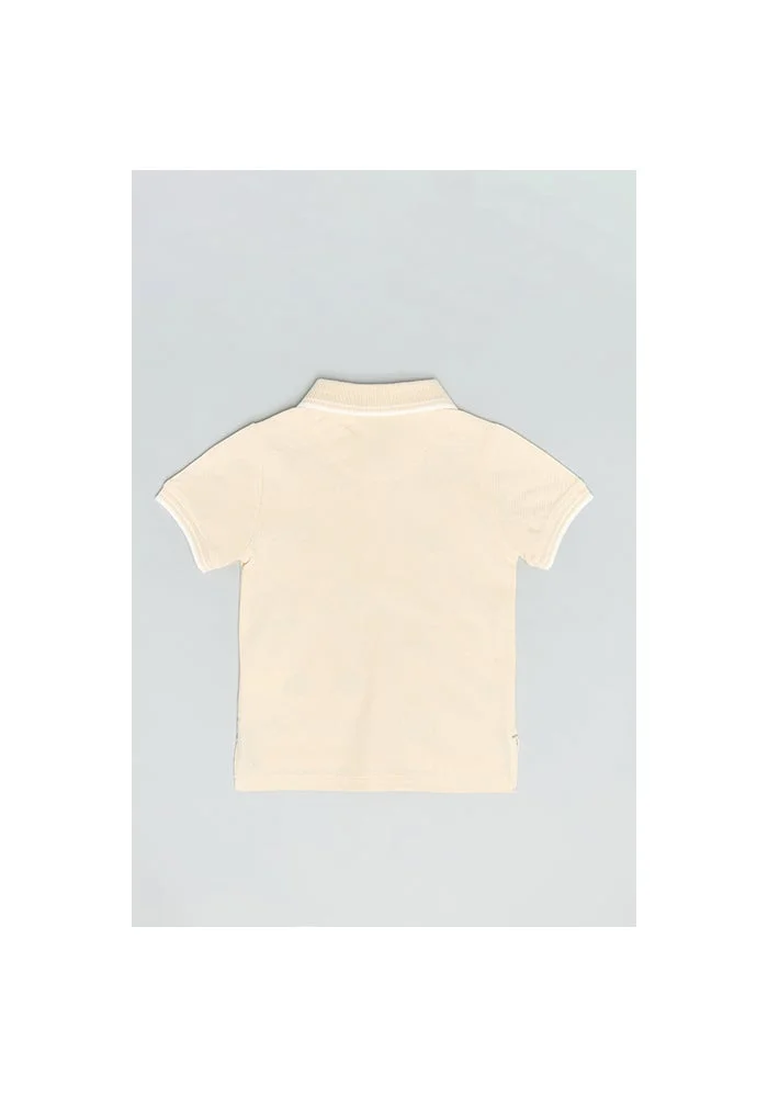 أر أند بي Embroidered Polo T-Shirt with Short Sleeves