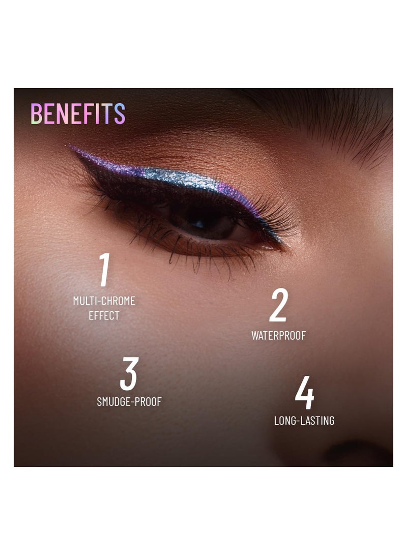 Swiss Beauty Holographic Shimmery Eyeliner | Waterproof, Smudge Proof, Long Lasting Eyeliner With Easy Application | Shade- Milky Way, 0.2G, Assorted - Image 3