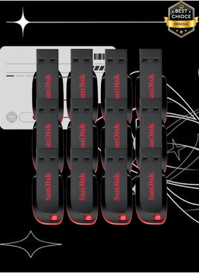 Sandisk 12 Pieces SanDisk Curzer Blade USB 2.0 Flash Drive 32GB  - Image 1