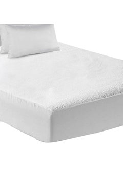 Blueberry Waterproof Super Mattress Protector Terry Towelling 200X200+30cm  - Image 1
