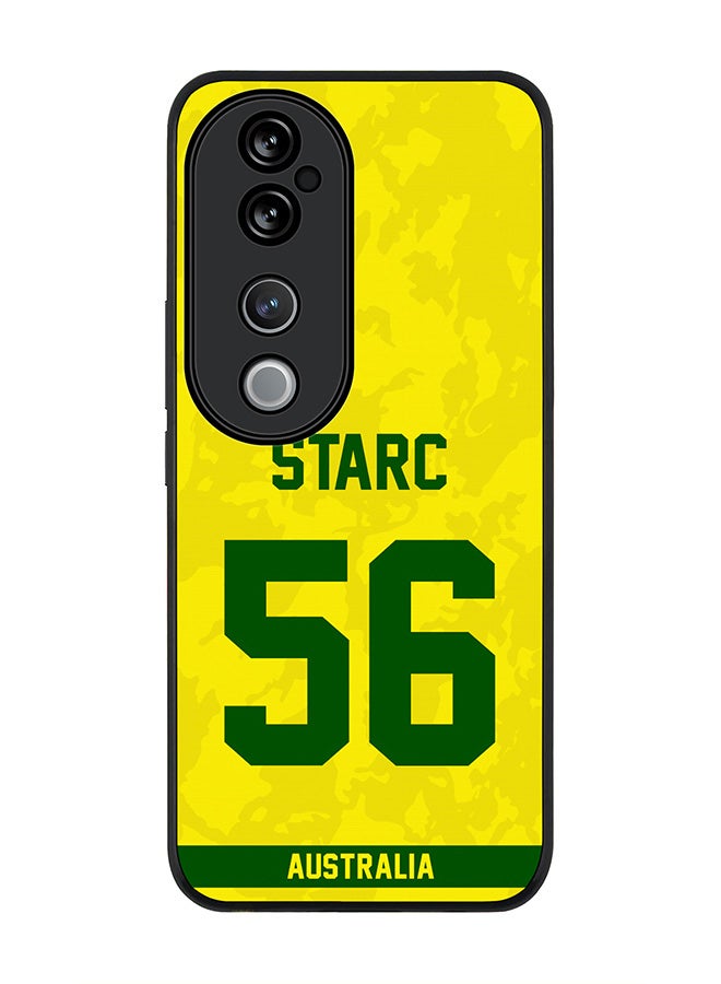 Stylizedd For vivo V40 5G /vivo V40 Pro Case,Slim fit Camera Protection, Shockproof Thin Phone cover - Australia Mitchell Starc, Jersey No 56 - Image 1
