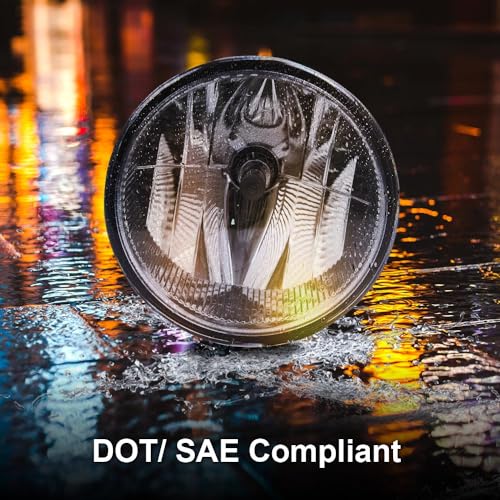 GPLUS G-PLUS Fog Light w/Bulb Compatible with Ford F150 2011-2014/Fit Lincoln Mark LT 2011-2014 Front Bumper Fog Lamp Clear Lens faros antiniebla FO2592229 BL3Z15200A Left or Right Side - Image 3