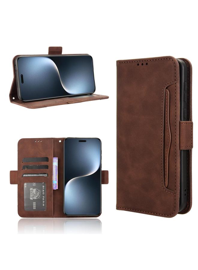 Zaboon Case For Honor Magic7 Pro Skin Feel Calf Texture Card Slots Leather Phone Case - Image 1