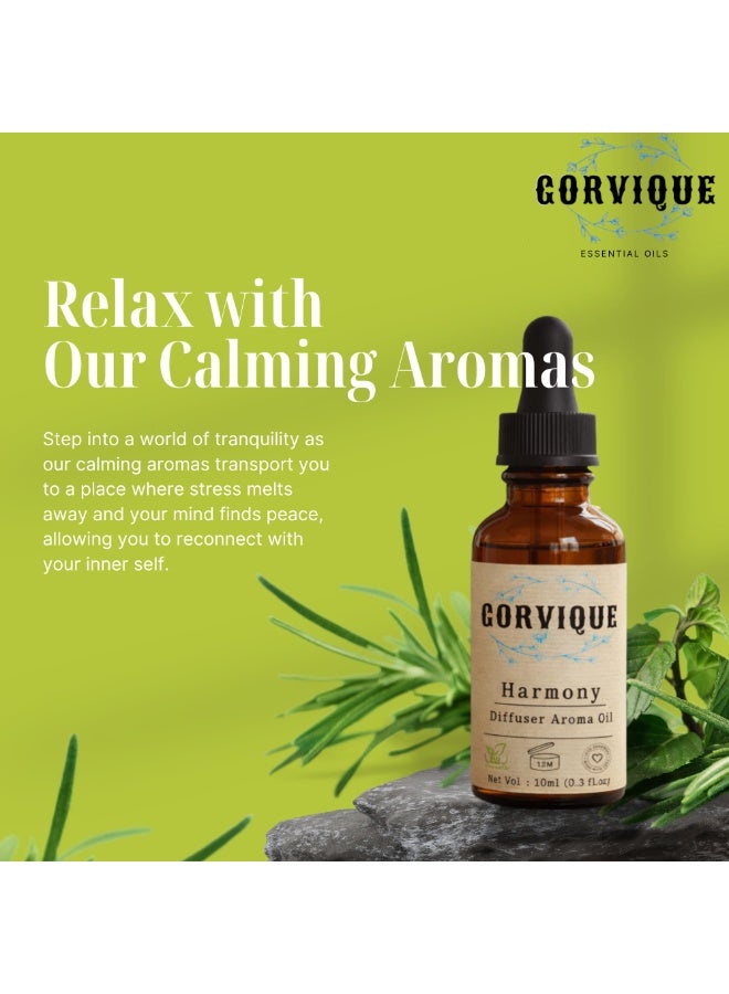 Gorvique Essential Oil, Aromatherapy Diffuser Fragrance Oil for Home 100% Pure & Undiluted Therapeutic Grade | Scent, Spa, Relaxation, Meditation & Yoga - Image 4