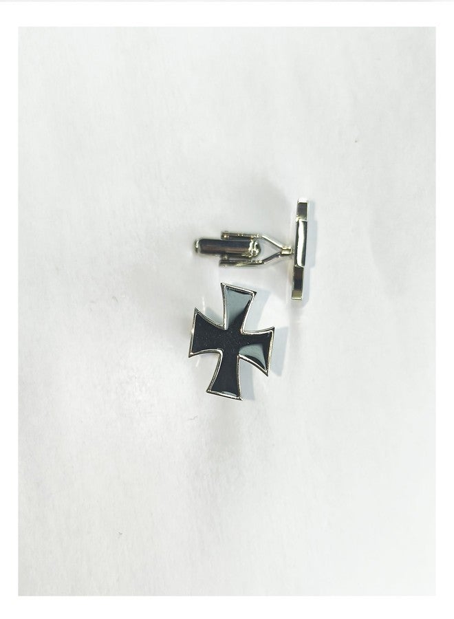 KINGSON Stainless Steel Cufflinks for Men Formal Shirt Stylish Designer Metal Cuff Links for Wedding Business Party Gift for Men Boys - Image 2