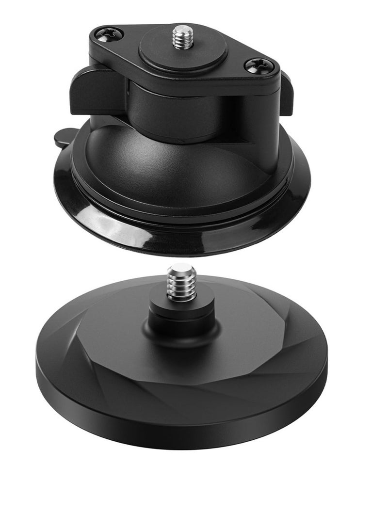 Excefore Magnetic Camera Mount Base Stand, with 1/4"-20 Thread, for DJI Osmo Pocket 3 Action Camera Expansion Adapter Quick Release Base Mount, for Vlogging - Image 1