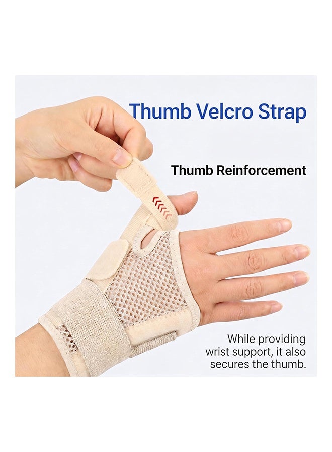 Vilico Thumb Brace and Wrist, Thumb Spica Splint for Arthritis Pain,Trigger Thumb Support,Carpal Tunnel Pain Relief, Tendonitis and Sprain Stabilizer - Image 4