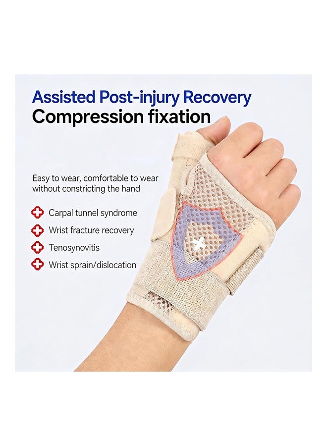 Vilico Thumb Brace and Wrist, Thumb Spica Splint for Arthritis Pain,Trigger Thumb Support,Carpal Tunnel Pain Relief, Tendonitis and Sprain Stabilizer - Image 3