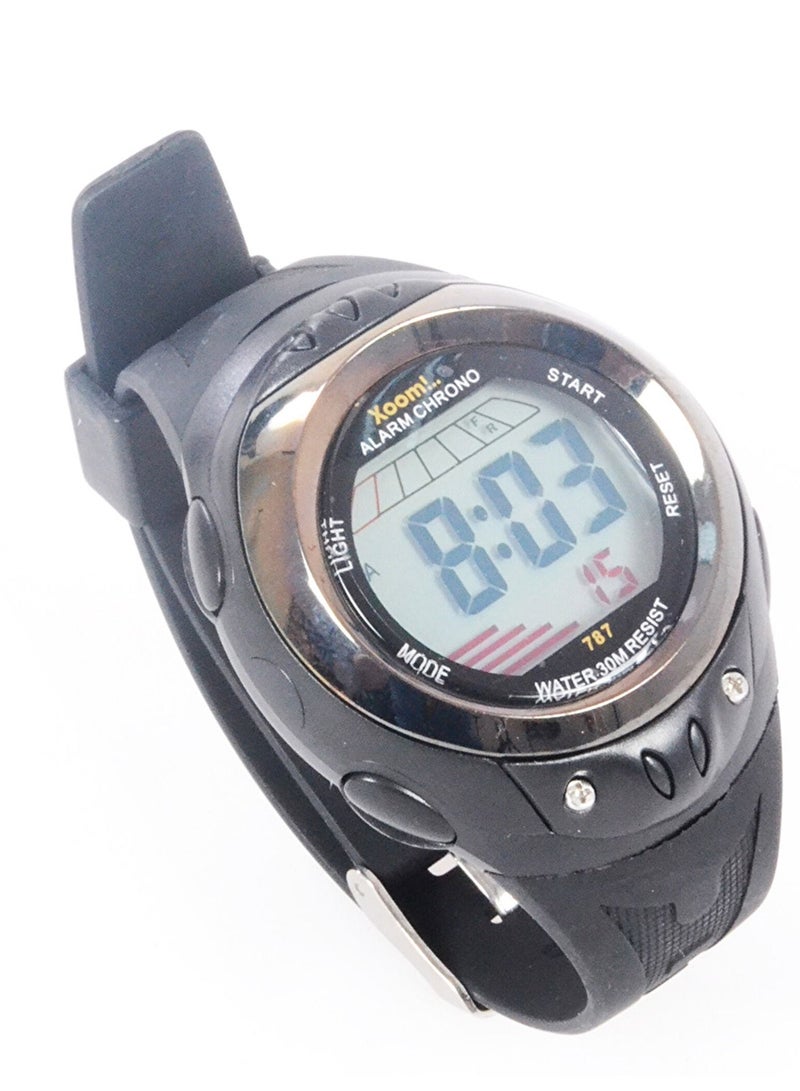 Xoom Digital Wrist Watch Silicone Cord Water Resistant - Image 3