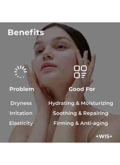 +WIS+ +WIS+ Long-Lasting Moisturizing Soothing Repair Cream, Daily Face Care Cream with Algae and Pine Cone Extracts for Dry Skin, Sensitive Skin, Not Tested on Animals, No Parabens (1.76 Fl Oz)  - Image 5