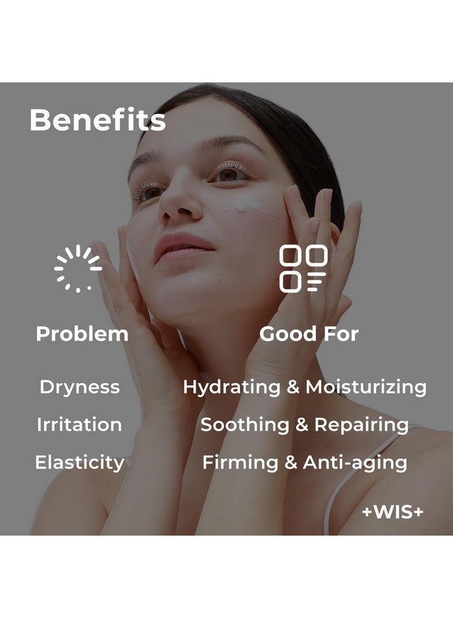 +WIS+ Long-Lasting Moisturizing Soothing Repair Cream, Daily Face Care Cream with Algae and Pine Cone Extracts for Dry Skin, Sensitive Skin, Not Tested on Animals, No Parabens (1.76 Fl Oz) - Image 5