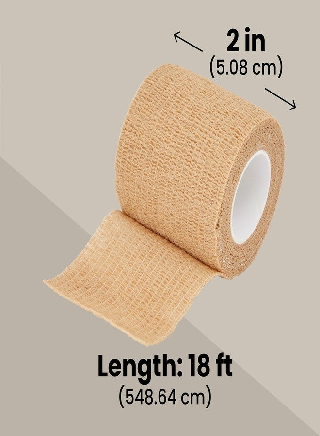 Juvale Stretch Vet Wrap - Self-Adherent Pet First Aid Tape - Secure Ankle Wrap & Wrist Support - Athletic Tape for Sports Use - Pack of 12, 2 in x 6 yd, 6 Colors - Image 5
