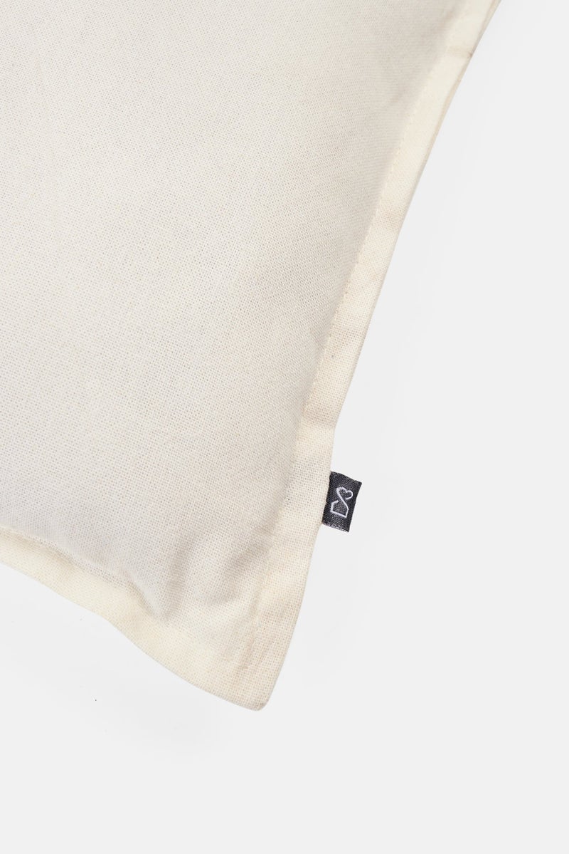 Muy Mucho Organic Cotton Removable Cushion 30 X 50 cm, Off White  - Image 3