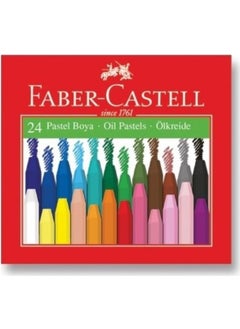 Faber Castel 24 Color Cardboard Box Pastel Crayon