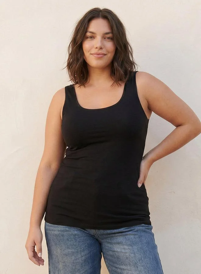 Splash FAV Basic Tank Top with Scoop Neck