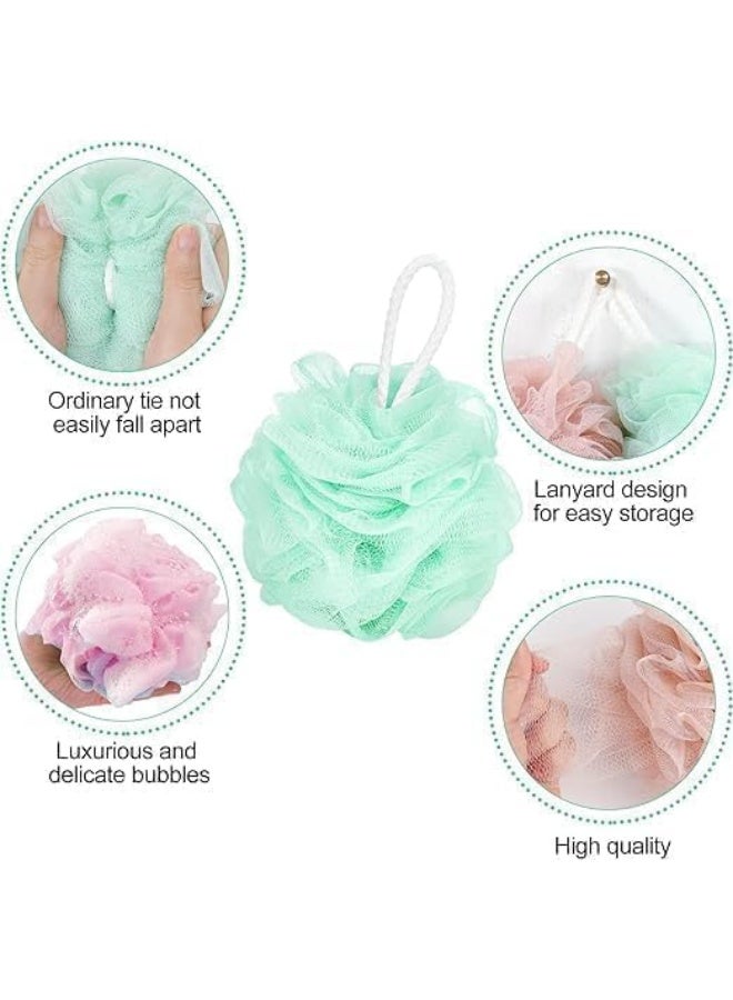 3 قطع من ليفة الاستحمام الشبكية لتنظيف وتنعيم البشرة - Image 4